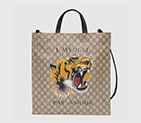 Gucci Tiger print soft GG Supreme tote 450950 K581T 8666