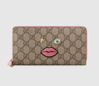 Gucci Zip around wallet with embroidered face 431392 K05RG 8790