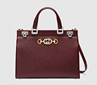 Gucci Zumi grainy leather medium top handle bag 564714 1B90X 6629