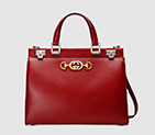 Gucci Zumi smooth leather medium top handle bag 564714 05J0X 6433