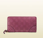 Gucci bree guccissima leather zip around wallet