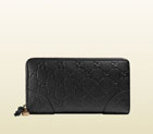 Gucci bree guccissima leather zip around wallet