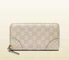 Gucci bree guccissima leather zip around wallet