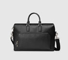 Gucci men leather briefcase with front pocket