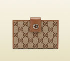 Gucci miss GG original GG canvas zip around wallet