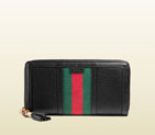Gucci rania leather zip around wallet