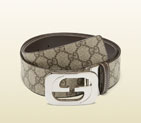 Gucci reversible belt with interlocking G buckle 245861 KGDHN 9767