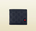 Gucci rubber guccissima leather bi-fold wallet 225826 AF66N 8497