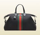 Gucci techno canvas duffle carry-on bag