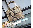Lady Dior Bag Python leather D1655