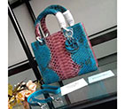 Lady Dior Bag Python leather D1655