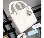 Lady Dior Bag Python leather D1655
