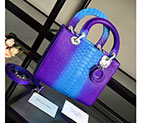 Lady Dior Bag Python leather D1655