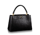 Louis Vuitton Crocodile Capucines MM Bag N91571