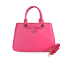 Prada Saffiano Calf Leather Tote Bag 2244 in Rose