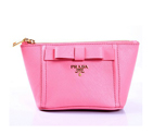 Prada Saffiano Leather Clutch 1N1745 in cherry pink 1N1745