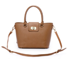 Prada Saffiano Leather Handbag BN2236 in Earth yellow