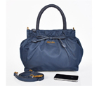 Prada waterproof nylon handbag in Royal blue