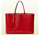 Reversible GG leather tote