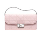 Rose Dragee leather Diorling Rendez-vous wallet