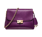 Small purple python Diorling bag