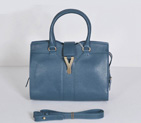 YSL Small Cabas Chyc Bag 8220 Royal blue 8220