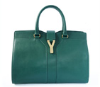 Yves Saint Laurent Medium Cabas Chyc Bag 8221 Green 8221