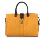 Yves Saint Laurent Medium Cabas Chyc Bag 8221 Yellow with black