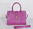 Yves Saint Laurent Small Cabas Chyc Bag 8220 Purple