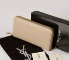 Yves Saint Laurent Zippy Wallet 241153 Apricot