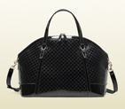 gucci nice microguccissima patent leather top handle bag