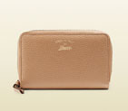 gucci swing leather zip around wallet