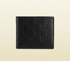 guccissima leather bi-fold wallet 365466 A0V1R 1000