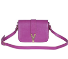 Yves Saint Laurent Large Chyc Shoulder Bag Purple 66011