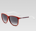 medium square frame sunglasses with G detail and s