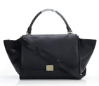 Celine Trapeze Bags Original Leather 3042 Black