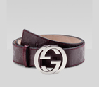 belt with interlocking G buckle