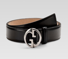 belt with double G buckle