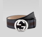 belt with interlocking G buckle