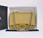 Chanel Original Leather Jumbo Flap Bag A47600 Beige A47600