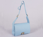 2012 new fendi handbags FD2328 one shoulder messenger bag light blue