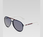 medium aviator sunglasses with G detail and signat