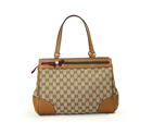 'mayfair' medium tote with bow detail and interloc