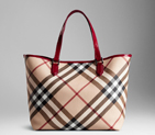 MEDIUM NOVA CHECK TOTE BAG 37639461