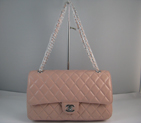 Chanel Pink color with Silver chain A1119PS
