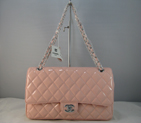 Chanel Pink color with Gold chain A1119PS