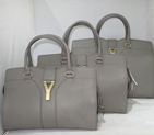 Yves Saint Laurent Cabas Chyc Bag Large 279079 Grey