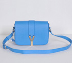 Yves Saint Laurent Large Chyc Shoulder Bag Blue 66011