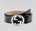 belt with interlocking G buckle