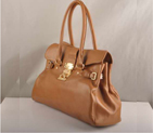 Miu Miu Calf Leather Tote Bags 90331 Wheat